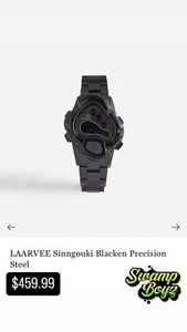 Kith LAARVEE Sinngouki Blacken Precision Steel - Black Translucent Bezel - Picture 1 of 1