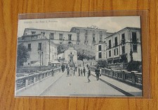 CARTOLINA COSENZA SUL PONTE S. FRANCESCO NON VIAGGIATA PRIMI '900 SUBALPINA YY