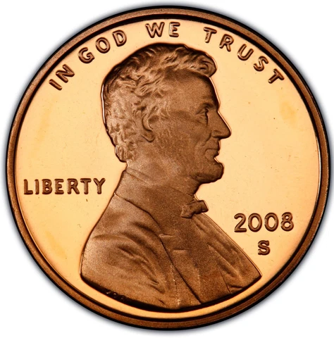 GEM PROOF 2008-S Lincoln Memorial Cent San Francisco DEEP CAMEO -BUY MORE & SAVE Cover