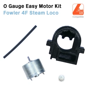 Lima O Gauge Class Fowler 4F Steam Locomotive - Easy Upgrade 12V CD Motor Kit - Picture 1 of 2