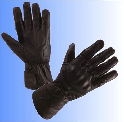 MODEKA Motorradhandschuhe ARAS Handschuhe Leder Motorrad Lederhandschuhe 15-25°C - Bild 1 von 2