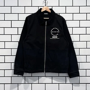 PLEASURES ECHO ARBEITSJACKE SCHWARZ - Bild 1 von 4