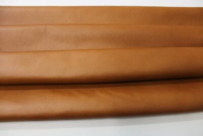 HONEY BROWN FLOATER LEATHER HIDE /3 oz - 3.5 oz (1.2 - 1.4mm) - Image 1 of 4