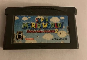 Authentic Super Mario World Super Mario Advance 2 For Game boy Advance- Tested - Picture 1 of 2