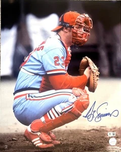 St. Louis Cardinals Hall of Famer TED SIMMONS Signed 16x20 Photo #2 AUTO - BAS - Picture 1 of 1