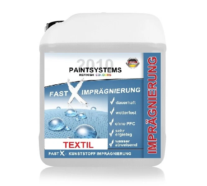 Textil-Imprägniermittel-Abperleffekt Zelt Stoff 5 Liter