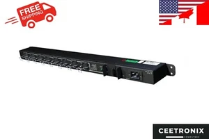 Spectrum Power 72A-116BUHEN-01 PDU 8-port 16A Rack Mount Power Strip - Picture 1 of 1