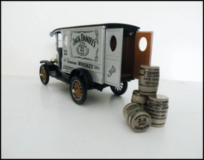 1925 Ford Model T with Jack Daniels Graphics & 4 Barrels 1/24 Diecast Van - Image 1 of 4