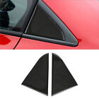 Carbon Fiber Rear Window Triangle Cover Trim Cover For Chevrolet Cruze 2009-2015