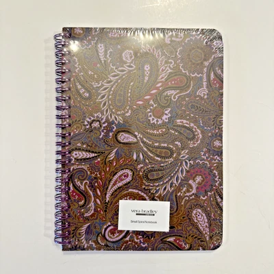 Nuevo con etiquetas Cuaderno Vera Bradley Pequeño Espiral con Bolsillo Buta Spray Universidad Reglado NUEVO Foto 1 de 4