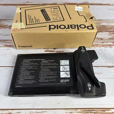 Polaroid 545i Land Film Holder 4x5 Vintage Film Back - Pre-owned - Image 1 of 3