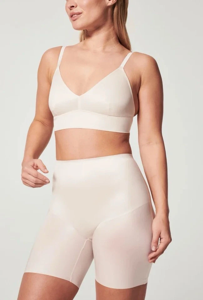 SPANX forma satinada talla corta grande nuevo con etiquetas Foto 1 de 4