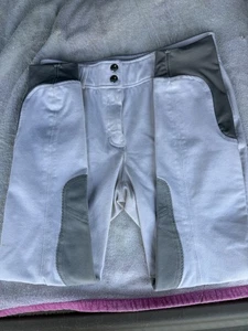 Dover Brand Girls Size 16 English Equestrian Breeches Horse Riding Pants - Picture 1 of 12