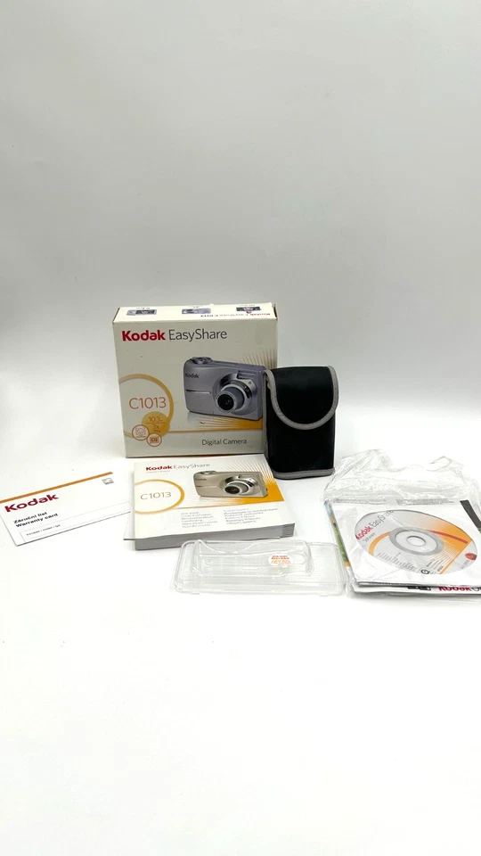 Kodak EasyShare C1013 - 10.3 MP - Digitalkamera - Silber - geprüft - Bild 1 von 4