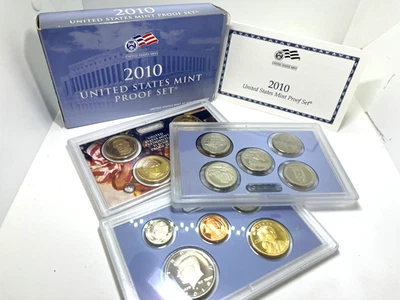 2010 United States Mint Proof Set Uncirculated - Image 1 of 2