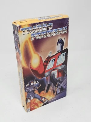 Transformers VHS (2000) Rhino Video "More Than Meets The Eye" Blockbuster VIDEO - Image 1 of 4