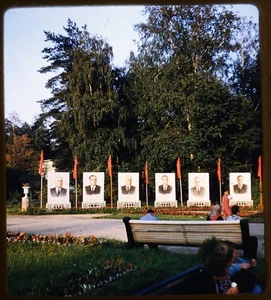 Moscow Soviet Leaders Russia - 1959 Stereo Realist slide #1914 - Picture 1 of 3