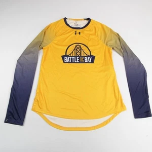California Golden Bears Under Armour Long Sleeve Shirt Women's Gold/Navy Used - Picture 1 of 8