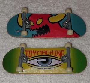 Tech Deck Finger Boards Lot Of 2 Toy Machine - Picture 1 of 3