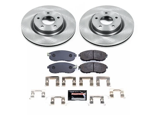 Kit de pastillas de freno delanteras y rotor para 11-17, 19 Nissan Juke Sentra Nismo S SV MQ94J2 Foto 1 de 1