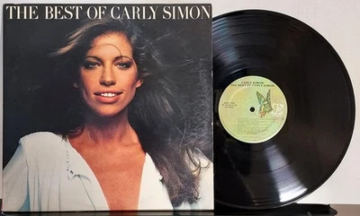 The Best of Carly Simon 1975 Elektra 7E-1048 Vinyl LP EX No Bar Code - Image 1 of 4
