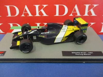 Die cast 1/43 Modellino Auto F1 Minardi M191 1991 P. Martini - Immagine 1 di 4