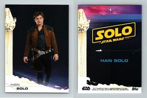 Han Solo #1 Solo : A Star Wars Story 2018 Topps Trading Card