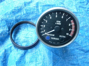 Yamaha XS650 B Type 447 1974 -1975 Tachometer Rev Counter Cockpit Dash - Picture 1 of 15