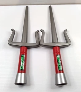 Teenage Mutant Ninja Turtles Cosplay Sai Set Raphael 2012 Viacom Playmates Toys - Picture 1 of 3