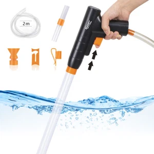 hygger Aquarium Gravel Cleaner Kit Fish Tank Vacuum Cleaning Tool water Changer - Picture 1 of 8