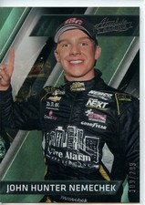 2017 Panini Absolute Racing NASCAR SILVER #47 John Hunter Nemechek #109/299