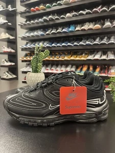 Größe 9 - Nike Air Max 98 TL SP x Supreme Black 2022 Brandneu! - Bild 1 von 10