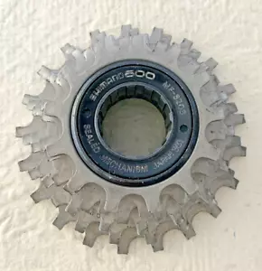 SHIMANO 600 6 SPEED FREEWHEEL 13-21 TOOTH BRITISH THREADING MODEL 6208 - Picture 1 of 3