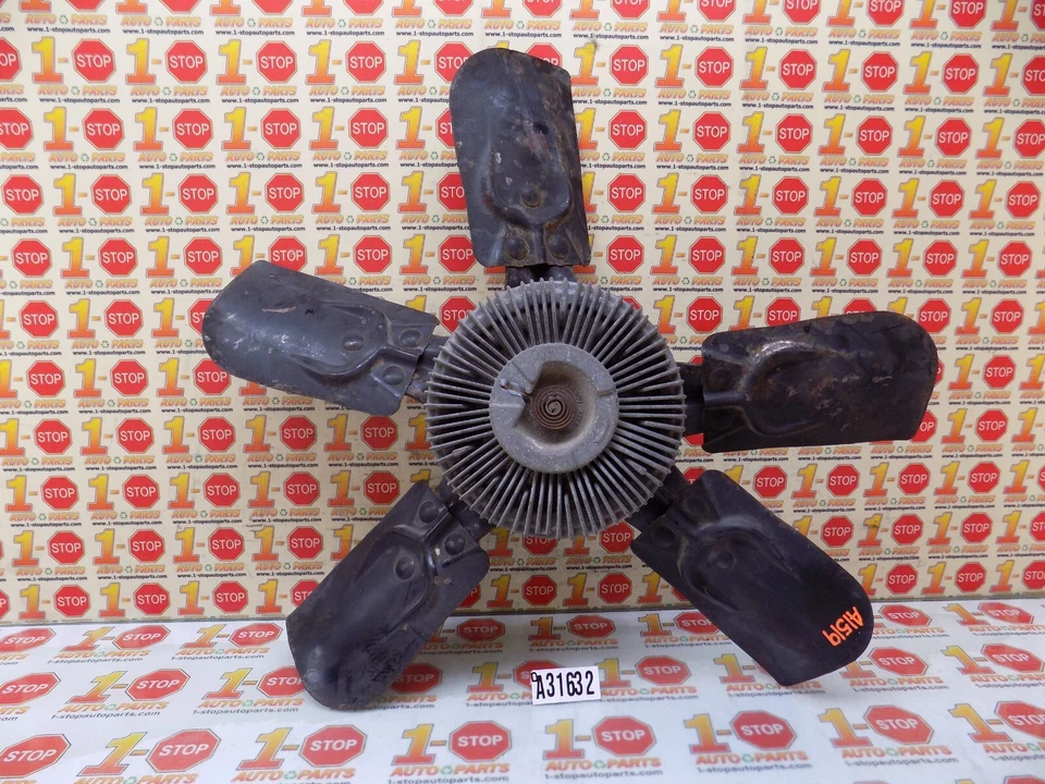 1994-2008 DODGE RAM 1500 FAN BLADE W/ CLUTCH 52027846AB OEM - Image 1 of 4