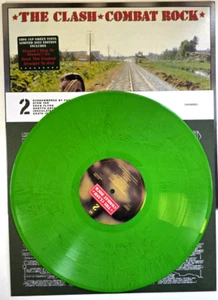 The Clash Combat Rock LP Album vinyl record Reissue remastered green 180gram - Picture 1 of 14
