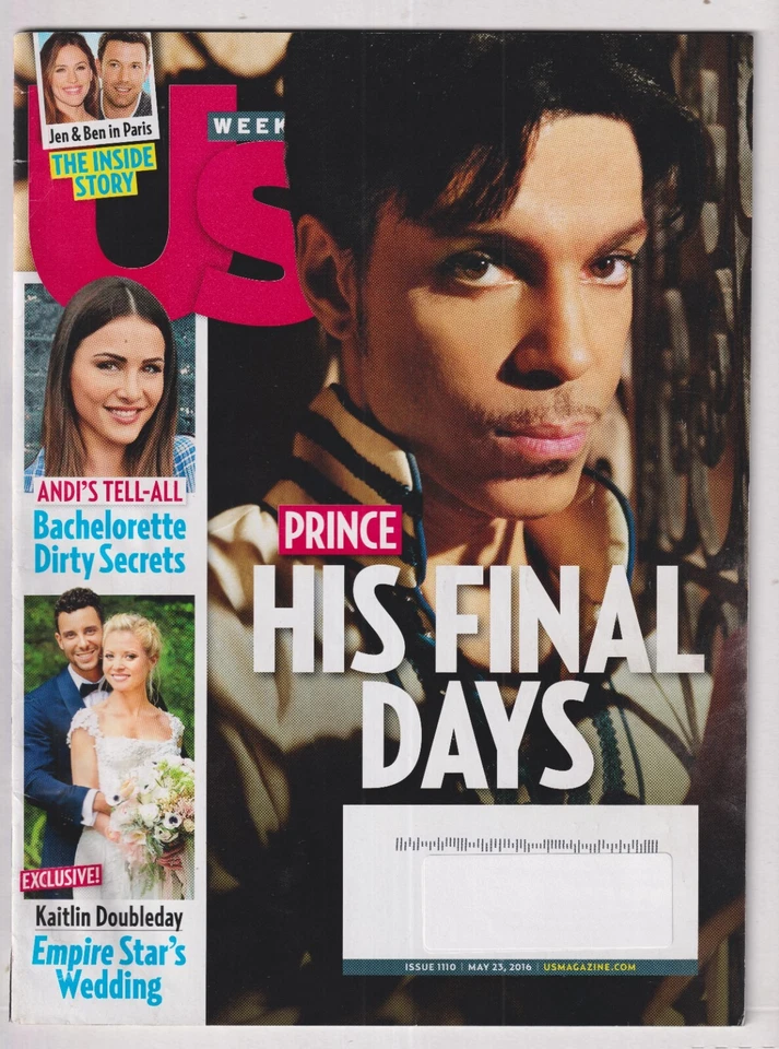 US Weekly May 23, 2016 Prince, Jennifer Garner, Ben Affleck, Kaitlin Doubleday, - Image 1 of 1