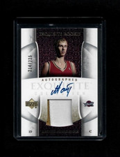 Martynas Andriuskevicius 2005-06 Exquisite ON-CARD Rookie Patch Auto #/225 Cavs