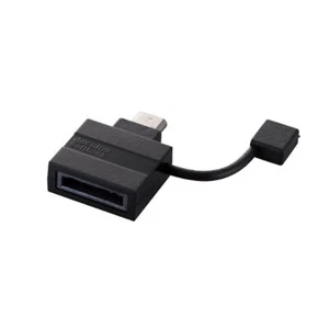 ELECOM smart phone microUSB conversion adapter straight interpolation F/S wTrack - Picture 1 of 4