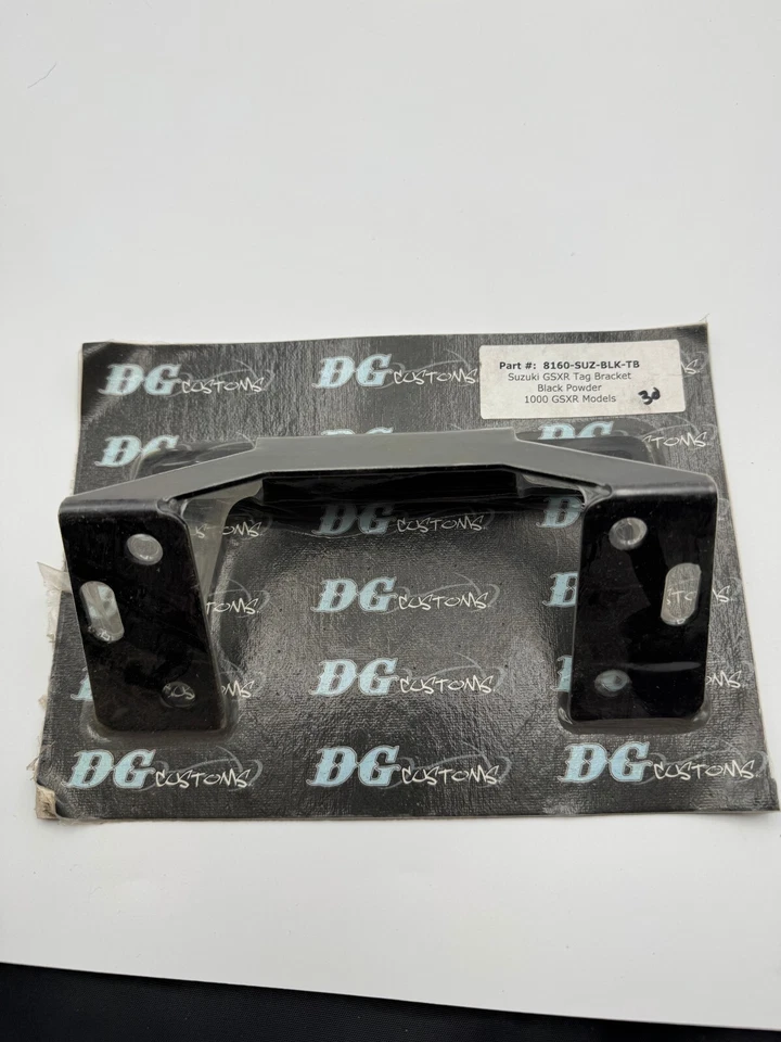 SOPORTE ETIQUETA SUZUKI 1000 GSXR NEGRO Foto 1 de 1
