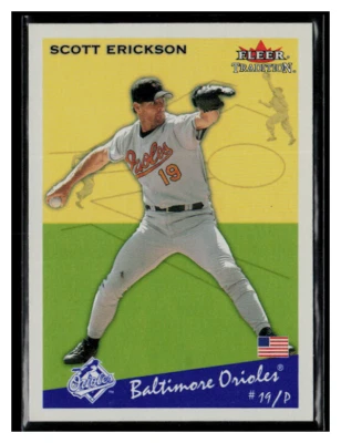 2002 Fleer Tradition Update #U168 Scott Erickson - Image 1 of 2