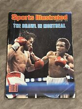 Sports Illustrated June 30, 1980 The Brawl In Montreal Leonard Duran NEWSSTAND! 
