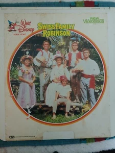 Vintage SelectaVision "Swiss Family Robinson" Classic CED Video Disc  - Picture 1 of 2