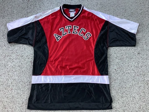 SDSU San Diego State Aztecs basketball warmup shoot around jersey XL Bike Cover