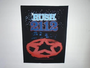 RUSH 2112 PRINTED BACK PATCH - Picture 1 of 1