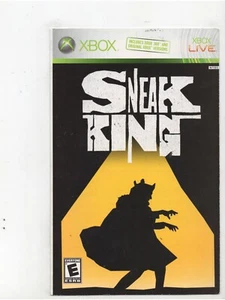 Sneak King Xbox 360 MANUAL ONLY Authentic NO TRACKING - Picture 1 of 1