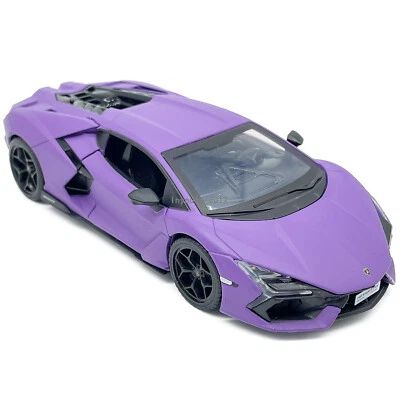1/32 Scale Lamborghini Revuelto Model Car Diecast Toy Cars Metal Vehicles Purple - Image 1 of 4