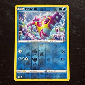 Bruxish 043/163 Pokemon Battle Styles Sword & Shield Reverse Holo Uncommon NM - Picture 1 of 2