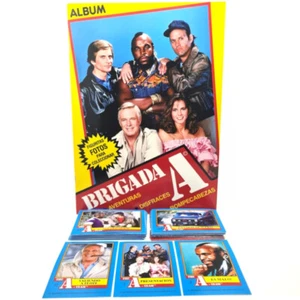 Álbum Completo Pegatinas The A-Team Stani Argentina Serie Tv Años 80 Mr T Retro - Imagen 1 de 3