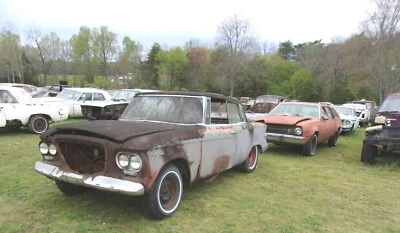 Peças originais de fábrica usadas 1961 STUDEBAKER LARK III TRAVA TRASEIRA CONJUNTO BOTA - Imagem 1 de 4