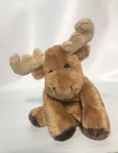 Plushland Plush Moose Sitting Position 6” Very Soft 2006 Clean And Free Of Smoke - Picture 1 of 7